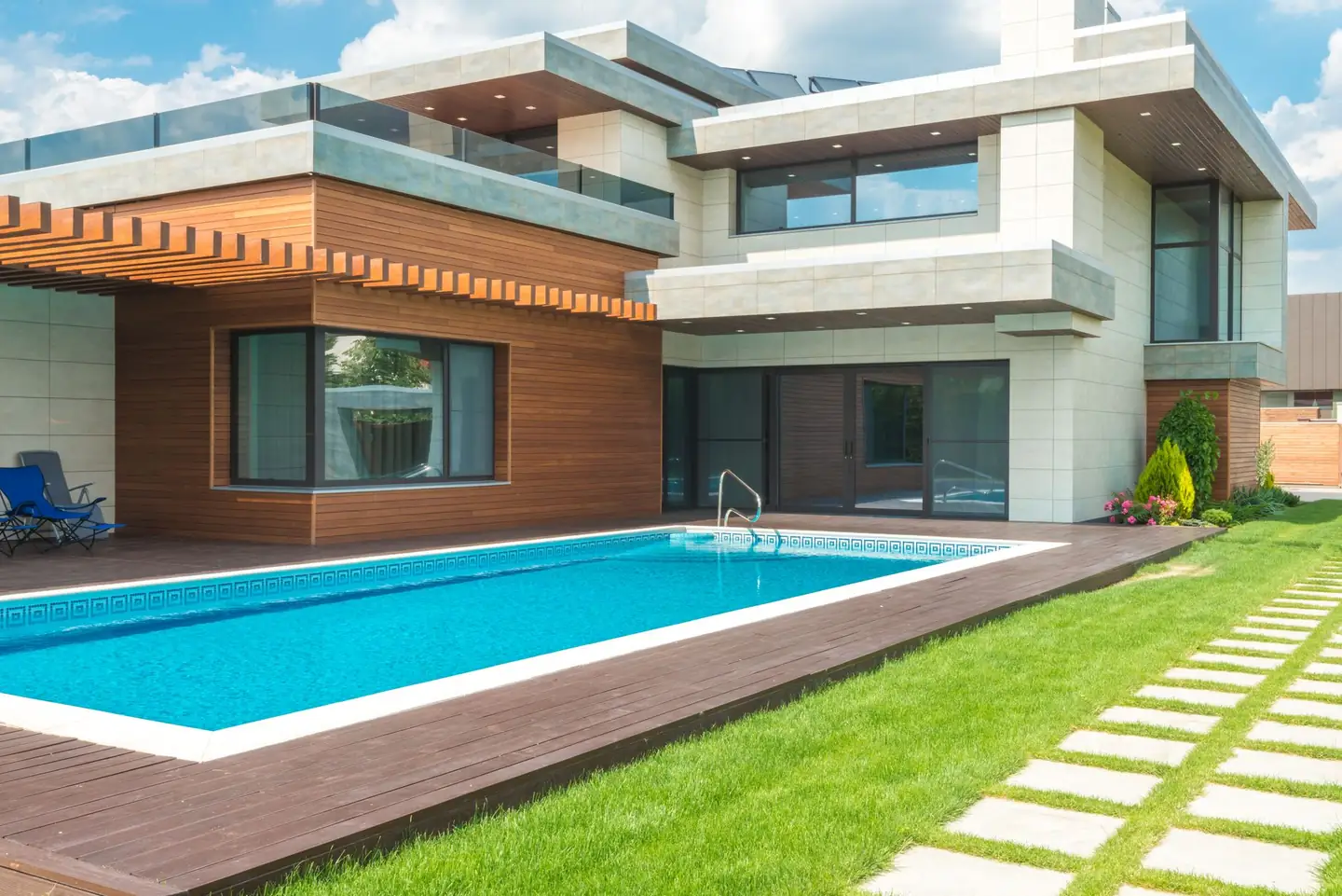 Swimming pool built in Halton, NSW